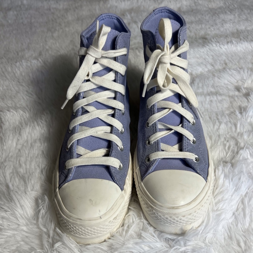 Chuck Taylor All Star Lift Platform Suede Shimmer - Picture 5 of 12